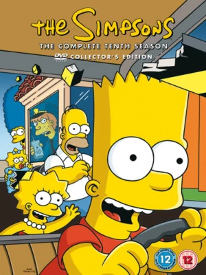 The Simpsons: The Complete Tenth Season DVD (2007) Matt Groening cert 12 4 - Image 1 of 2