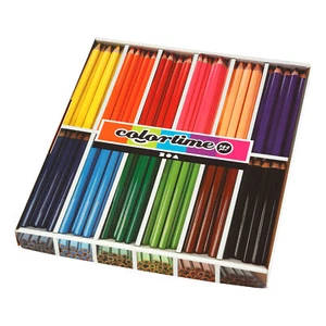creativ company XXL Colortime lápices de colores jumbo mina 3mm 144 piezas - Imagen 1 de 6