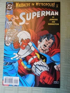 Massacre in Metropolis Superman by Jergens & Rubinstein #92 1994 DC Comic Book - Picture 1 of 7