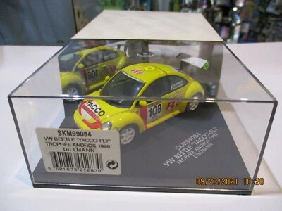 Vitesse 1/43 VW BEETLE "YACCO FLY" TROFEO ANDROS 1999 PILOTA DILMANN - Immagine 1 di 4