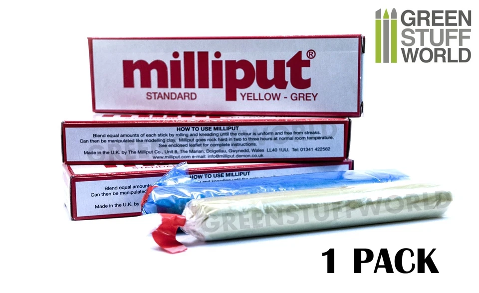 Masilla Milliput Estandar para modelar y esculpir - Imagen 1 de 1