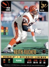 1995 Donruss Red Zone #NNO Keith Rucker Cincinnati Bengals