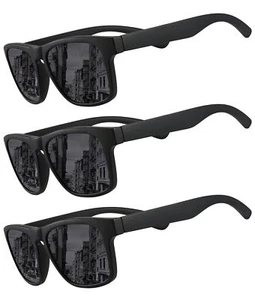 Polarized Sunglasses For Men Women UV Protection Square Frame Sport Fishing D... - Picture 1 of 6