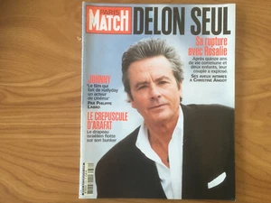 PARIS MATCH N°2784 03/10/2002 - ALAIN DELON SEUL - JOHNNY HALLYDAY G23 - Imagen 1 de 1