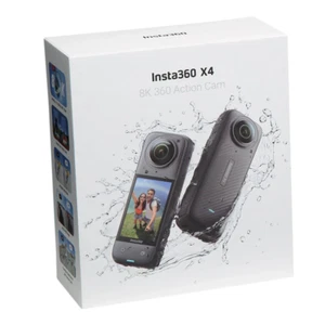 insta360 X4 8k 360 Action Camera - Pristine / Mint +Selfie Stick - Picture 1 of 12