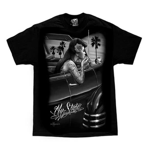 DAVID GONZALES DGA MY STYLE BIKER MOTORRAD TATTOO CALI HERREN T-SHIRT M-5XL - Bild 1 von 3