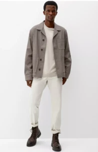 S'Oliver Overshirt/Jacke mit Hahnentrittmuster *NEU* Gr. 48/M * NP 119,99€ - Bild 1 von 6