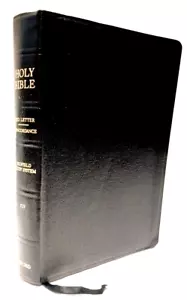 Holy Bible Scofield Study System Red Letter Concordance KJV Oxford Press 1945 - Picture 1 of 11