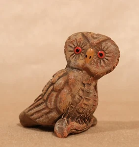 Pipa Pájaro Cerámica, Pipa Okarina Pipa Arcilla Pájaro Flauta Búho Uhu - Imagen 1 de 4