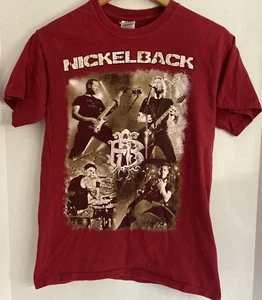 Nickelback Band Tour 2009 Concert T-shirt Size Small S SM Front + Back Dates - Picture 1 of 4