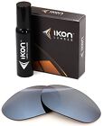 Polarized IKON Iridium Replacement Lenses For Oakley Monster Dog Silver Mirror