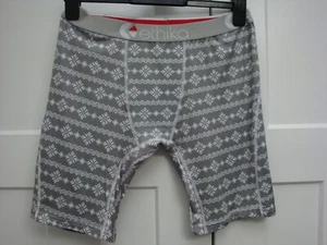 Boxer uomo Ethika grigio fiocco di neve taglia:S NUOVO - Foto 1 di 2