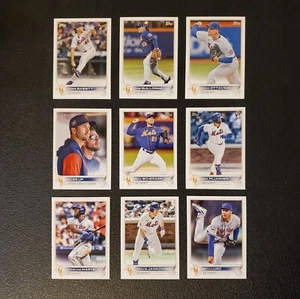 Juego de equipo de los Mets de Nueva York 2022 Topps Update - Imagen 1 de 1