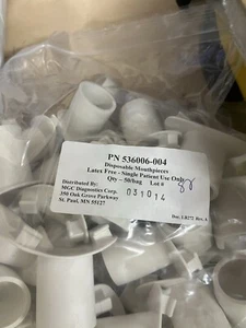 MGC Diagnostics 536006-004 Mouthpiece Adult White for Prevent Filter - 50/PK - Picture 1 of 4