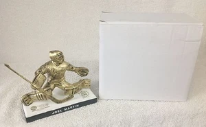 Joel Martin Odessa Jackalopes MOST OUTSTANDING GOALIE Bronzed Statue Figure SGA - Picture 1 of 3