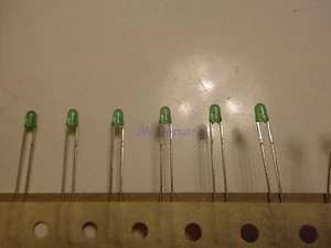 LED Grün 3mm *50 Stück* *NOS* - Picture 1 of 1