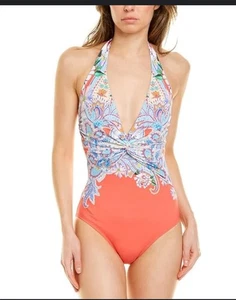 Johnny Was Drew Twist Einteiler Schwimmen Damen Größe X-Small Neu - Bild 1 von 8