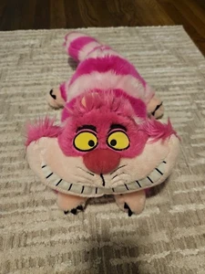 Disney Store Alice In Wonderland Pink Cheshire Cat Plush Stuffed Animal - Picture 1 of 3