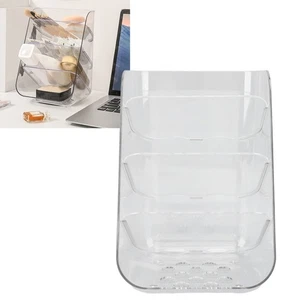 Multi-Compartment Desk Organiser for Pens Pencils Makeup Accessories 20x10x7cm - Imagen 1 de 19