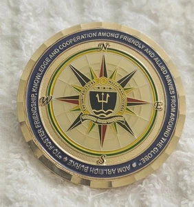 AUTÉNTICA MONEDA DE DESAFÍO RARA DE LA GUERRA NAVAL Y EL PERSONAL UNIVERSITARIO DE ESTADOS UNIDOS - Imagen 1 de 3