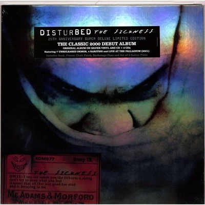 Disturbed / THE SICKNESS (25TH ANNIVERSARY EDITION) SilverLP+3CD / Reprise Reco - Bild 1 von 2