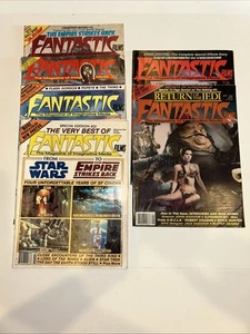 Vintage 1970/80s FANTASTIC FILM Sci-Fi Fantasy Book Magazine LOT All Star Wars - Bild 1 von 7