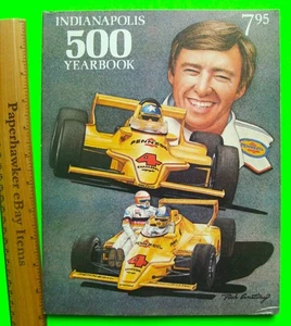 1980 INDY 500 YEARBOOK 228-pgs Hungness JOHNNY RUTHERFORD WINS Fully Illustrated - Picture 1 of 9