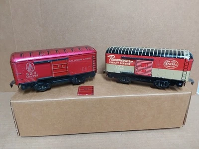 Varetes Marx Train 6" estanho litho par - Imagem 1 de 4