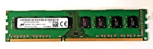 MT16KTF1G64AZ-1G6E1 Micron 8GB 2RX8  PC3L-12800U-11-11-B1 Desktop Memory - Picture 1 of 3
