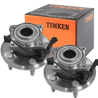Rolamento de roda traseira e cubo TIMKEN para 2010 - 2017 Chevy Equinox GMC Train 2 peças - Imagem 1 de 4