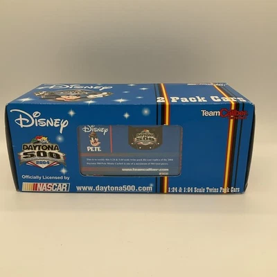 (ARTÍCULO DE COLECCIONISTA) 2004 Daytona 500 Disney Pete Monte Carlo 1/24 Team Calibre 2 piezas Foto 1 de 4