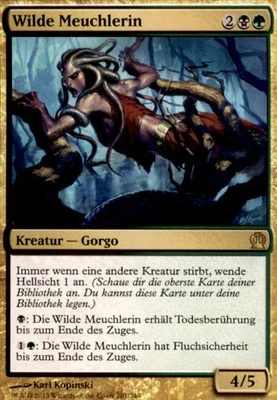 MTG – Wilde Meuchlerin 201/249 Theros (Rare) - Bild 1 von 2