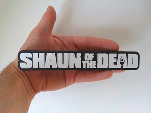 Shaun of the Dead Movie Logo Display Stand – 3D Printed Film Sign – 18cm Wide - Picture 1 of 4