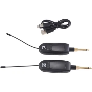 Guitar System -A8 Audio Digital Transmitter Receiver Rechargeable Band7995 - Foto 1 di 10