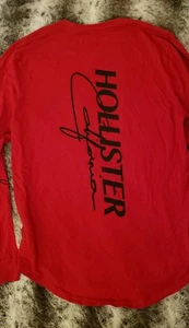 Hollister Langarmshirt Größe S rot - Bild 1 von 5