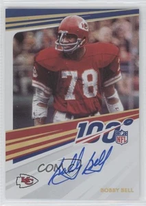 2020 Panini National Treasures NFL 100 Signatures Bobby Bell #N100-BB Auto HOF - Picture 1 of 3