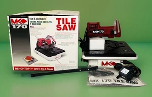 Tagliapiastrelle MK Diamond MK-170 per muratura e piastrelle 1/3 HP, nuovo scatola aperta - Foto 1 di 18