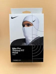 Nike Pro Therma-FIT Erwachsene Hyperwarm Fußball Kapuze Herren Skimaske - Weiß - Bild 1 von 3