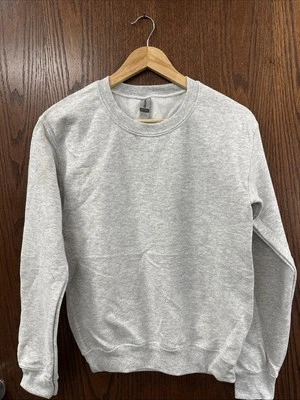 Gildan Heavy Blend Sweatshirt Crewneck Unisex Sweatshirt 18000 XS Xtra Small Ash - Image 1 of 4