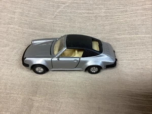 Modell Porsche 911 TT102, silber, Pull Back Action Car - Bild 1 von 6