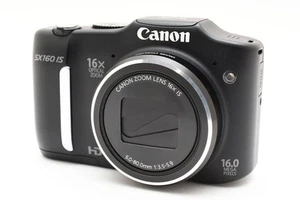 Canon PowerShot SX160 IST 16,0-MP-Digitalkamera schwarz aus JAPAN - Bild 1 von 14