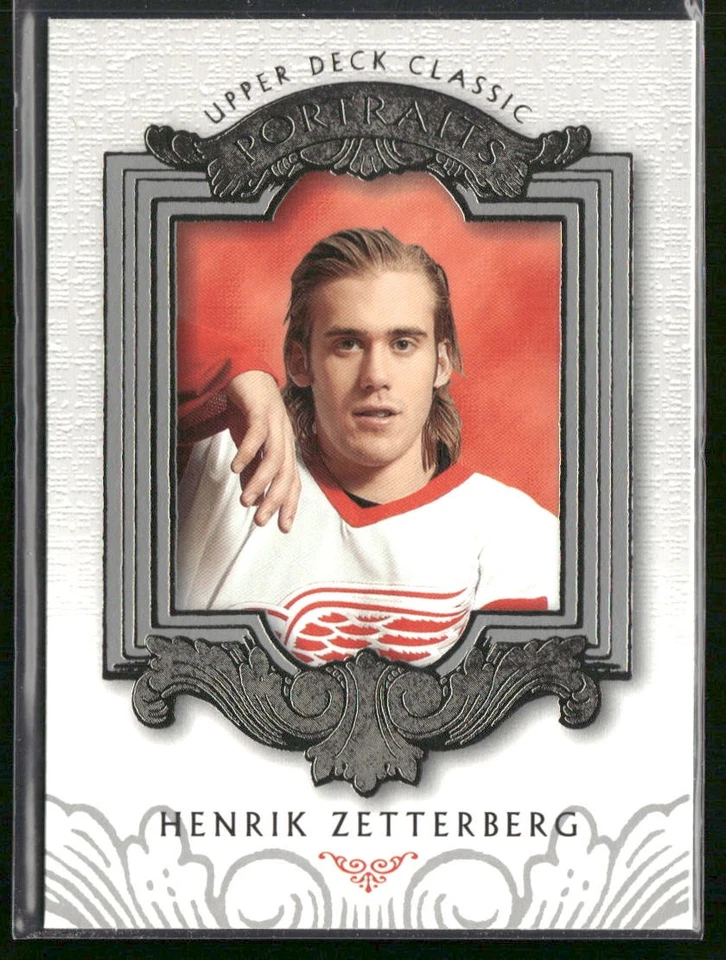 2003-04 Upper Deck Classic Portraits Henrik Zetterberg #32 Detroit Red Wings - Image 1 of 2
