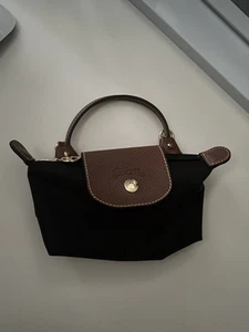 Longchamp Black Mini Bag - Picture 1 of 3