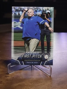2024 Topps Update Series - First Pitch Andy Reid #FP-6 - Picture 1 of 2