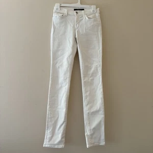 Jeans skinny bianco donna marca J Blanc taglia 25 - Foto 1 di 6