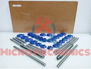 Carbide Tipped Valve Seat Cutter 25 Pecs Set For Vintage & Modern Car & Bikes - Picture 1 of 7