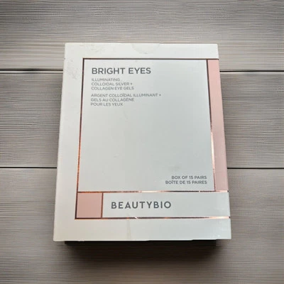 15pc BeautyBio Bright Eyes Illuminating Colloidal Collagen Eye Gels rejuvenating - Image 1 of 4