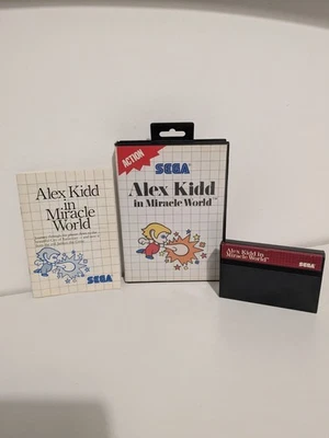 Alex Kidd Miracle World US RERELEASE - Sega Master System  - Image 1 of 4