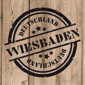 Wiesbaden Sticker Vinyl 10 cm / 4" Decal Stamp Wiesbaden Germany Car Laptop Wall - Picture 1 of 4