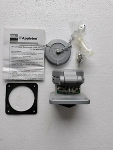 *NEW IN BOX* Appleton Powertite Receptacle ADR3044 30 Amp 600 VAC 4p 4w - Picture 1 of 5